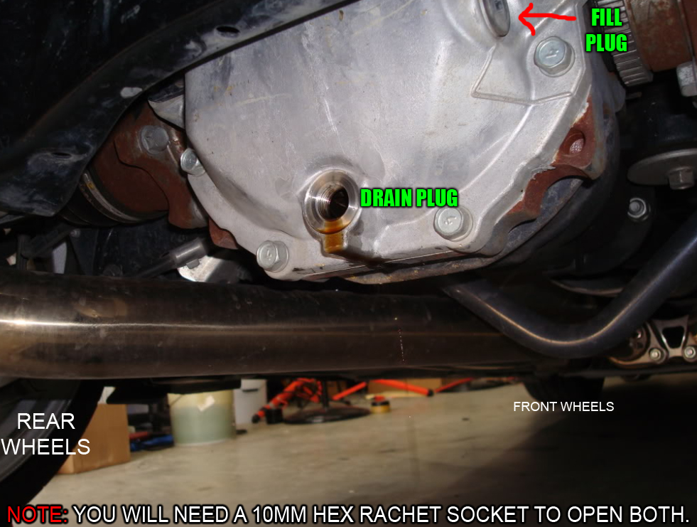 Nissan pathfinder rear differential fluid