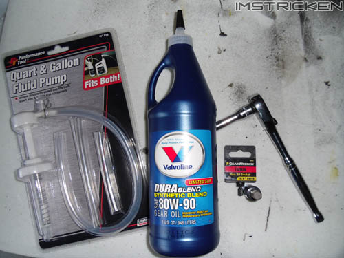 DIY Rear Differential Fluid Change Nissan Forum Nissan Forums