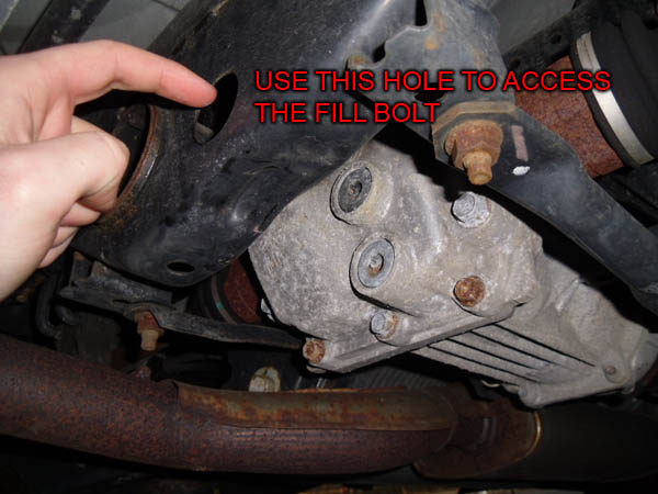 Changing differential fluid nissan frontier #8