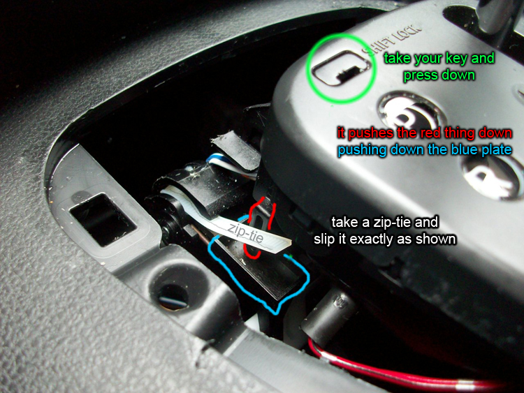 2008 Nissan rogue shift lock solenoid #8